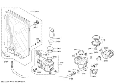 Seals & Gaskets, Door & Housing (0401-0491)