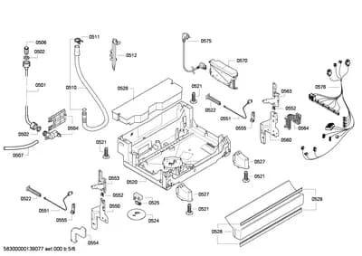Door & Housing, Hinges (0502-0570)