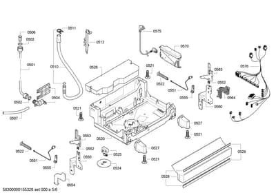 Door & Housing, Hinges (0502-0564)