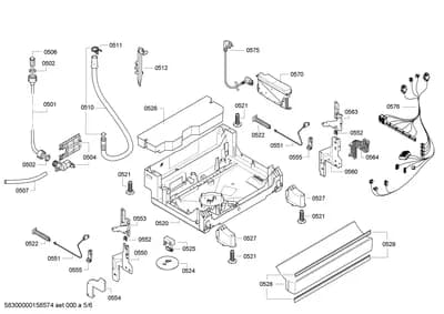Door & Housing, Hinges (0502-0570)