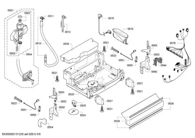 Door & Housing, Hinges (0501-0570)