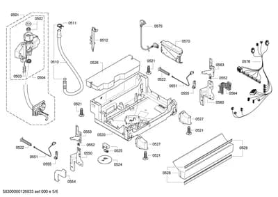 Door & Housing, Hinges (0501-0570)