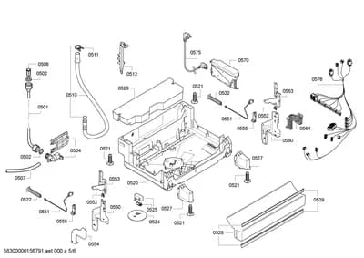 Door & Housing, Hinges (0502-8101)