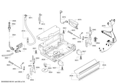 Door & Housing, Hinges (0502-8102)