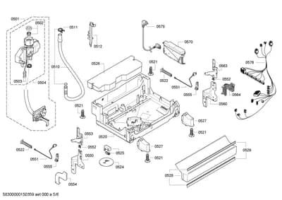 Door & Housing, Hinges (0501-0564)