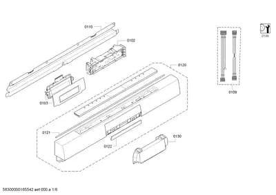 Handles & Knobs, Rails (0103-8102)