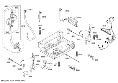 Door & Housing, Hinges (0501-0590)