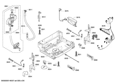 Door & Housing, Hinges (0501-0590)