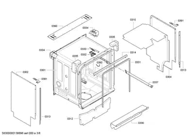 Door & Housing, Flaps & Holders (0302-0392)