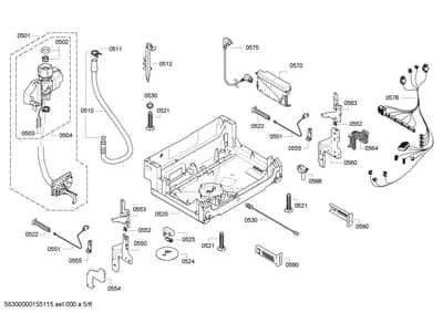 Door & Housing, Hinges (0501-0590)