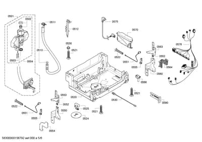 Door & Housing, Hinges (0501-8101)