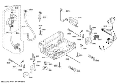 Door & Housing, Hinges (0501-0590)