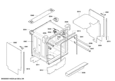 Door & Housing, Flaps & Holders (0302-0393)