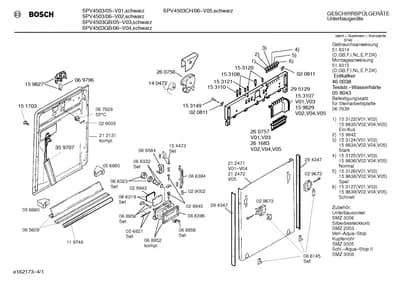 Seals & Gaskets, Flaps & Holders (0001-0164)
