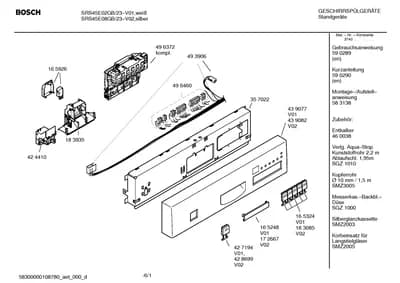 Seals & Gaskets, Baskets & Wheels (0004-3020)