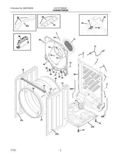 CABINET/DRUM