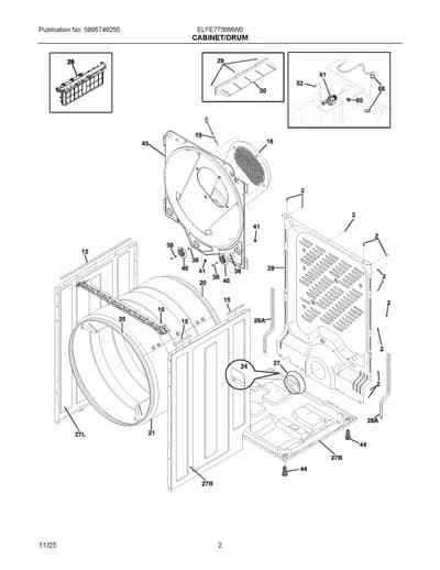 CABINET/DRUM