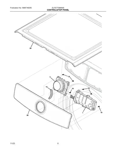 CONTROLS/TOP PANEL