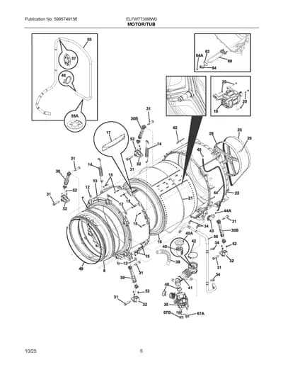 MOTOR/TUB