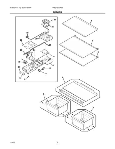 SHELVES