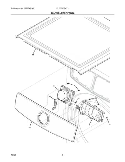 CONTROLS/TOP PANEL