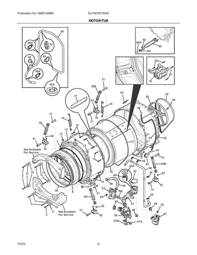 MOTOR/TUB