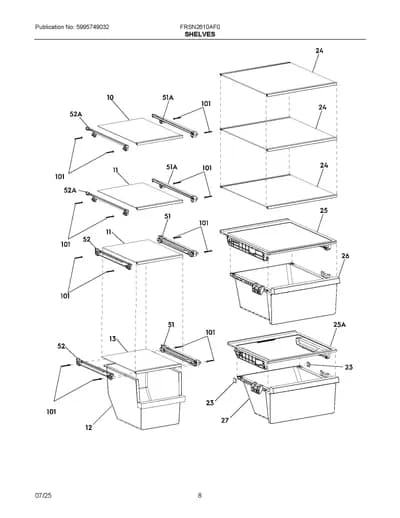 SHELVES