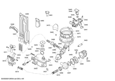 Seals & Gaskets, motors (0402-0490)