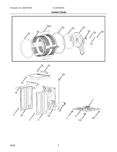 CABINET/DRUM