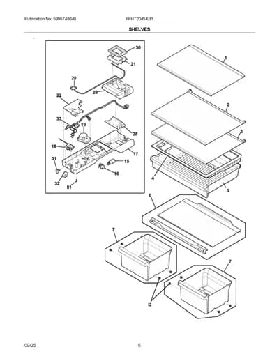 SHELVES