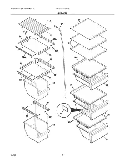 SHELVES