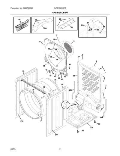 CABINET/DRUM