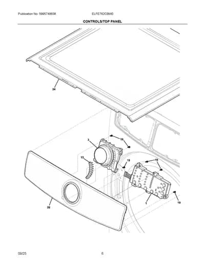 CONTROLS/TOP PANEL