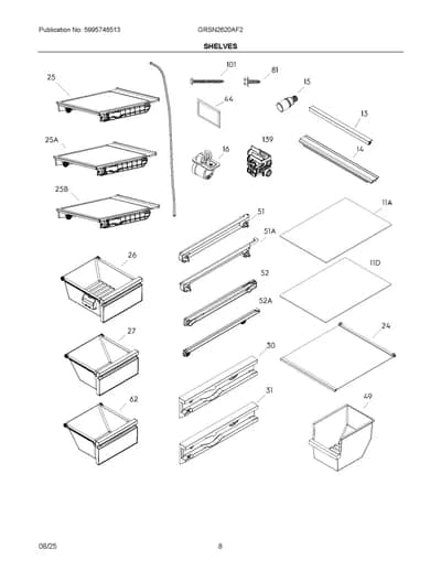 SHELVES
