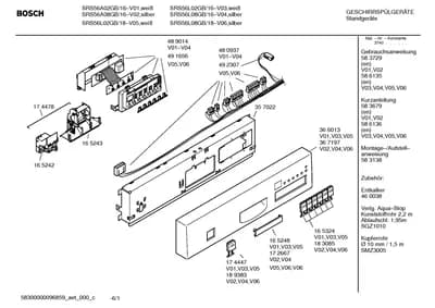 Seals & Gaskets, Rails (0001-3020)
