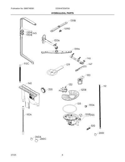 HYDRAULICAL PARTS