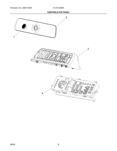 CONTROLS/TOP PANEL