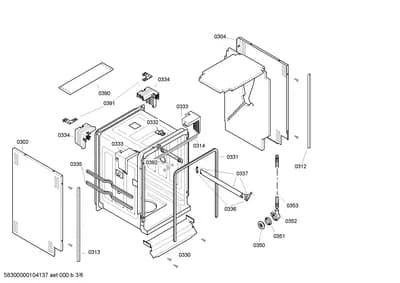 Door & Housing, Rails (0302-0392)