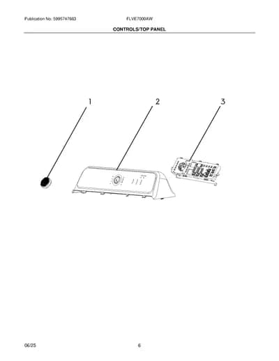 CONTROLS/TOP PANEL