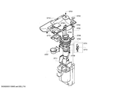 Screws, beancontainers (0701-0731)