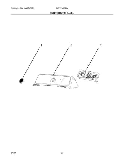 CONTROLS/TOP PANEL