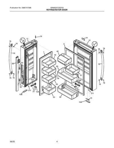 REFRIGERATOR DOOR