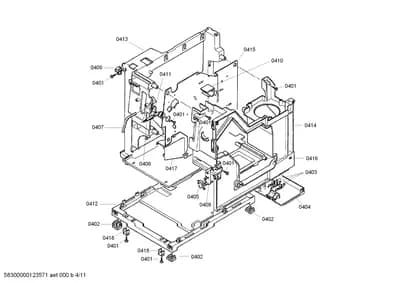 Screws, Door & Housing (0401-0418)