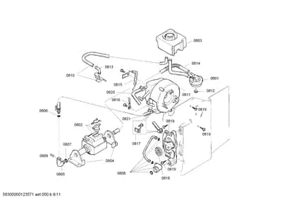 Seals & Gaskets, Hoses (0801-0821)