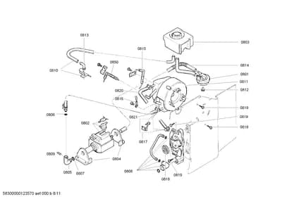 Seals & Gaskets, Hoses (0801-0850)