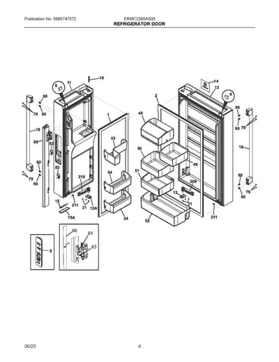 REFRIGERATOR DOOR