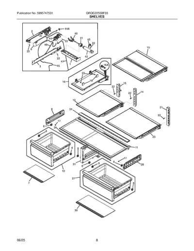 SHELVES
