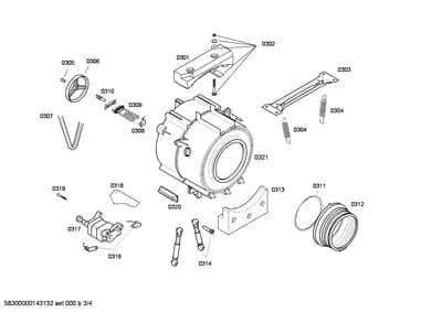 Mounting & Fixing, Screws (0302-0314)