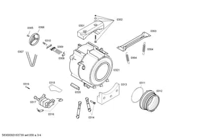 Mounting & Fixing, Screws (0302-0314)