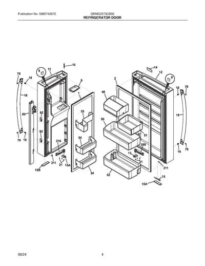 REFRIGERATOR DOOR